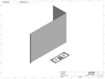 Inline capping machine for a wide range of containers and caps, model CS5200, Part CS5200-01-011, by Acasi Machinery Inc.