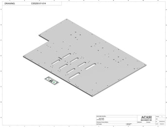 Inline capping machine for a wide range of containers and caps, model CS5200, Part CS5200-01-014, by Acasi Machinery Inc.