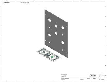 Inline capping machine for a wide range of containers and caps, model CS5200, Part CS5200-01-026, by Acasi Machinery Inc.