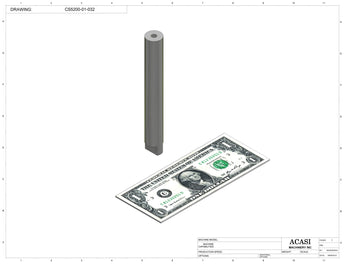 Inline capping machine for a wide range of containers and caps, model CS5200, Part CS5200-01-032, by Acasi Machinery Inc.