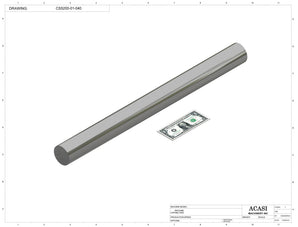 Inline capping machine for a wide range of containers and caps, model CS5200, Part CS5200-01-040, by Acasi Machinery Inc.