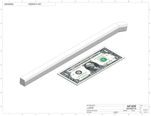 Inline capping machine for a wide range of containers and caps, model CS5200, Part CS5200-01-051, by Acasi Machinery Inc.