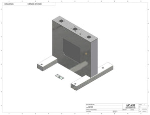 Inline capping machine for a wide range of containers and caps, model CS5200, Assy CS5200-01-056E, by Acasi Machinery Inc.