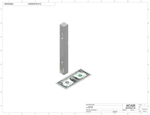 Inline capping machine for a wide range of containers and caps, model CS5200, Part CS5200-05-012, by Acasi Machinery Inc