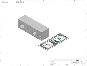 Inline capping machine for a wide range of containers and caps, model CS5200, Part CS5200-05-028, by Acasi Machinery Inc