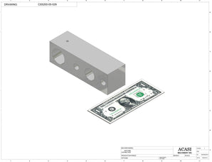 Inline capping machine for a wide range of containers and caps, model CS5200, Part CS5200-05-029, by Acasi Machinery Inc.