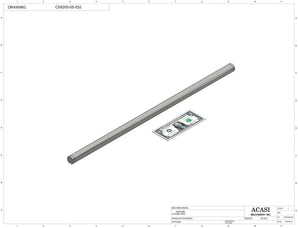 Inline capping machine for a wide range of containers and caps, model CS5200, Part CS5200-05-032, by Acasi Machinery Inc.