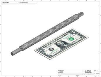 Inline capping machine for a wide range of containers and caps, model CS5200, Part CS5200-05-034, by Acasi Machinery Inc.