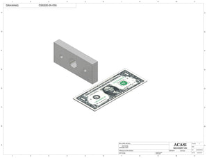 Inline capping machine for a wide range of containers and caps, model CS5200, Part CS5200-05-035, by Acasi Machinery Inc.