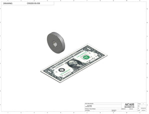 Inline capping machine for a wide range of containers and caps, model CS5200, Part CS5200-05-036, by Acasi Machinery Inc.