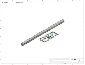 Inline capping machine for a wide range of containers and caps, model CS5200, Part CS5200-05-040, by Acasi Machinery Inc