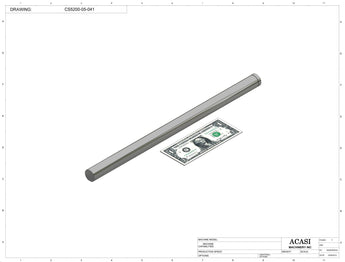 Inline capping machine for a wide range of containers and caps, model CS5200, Part CS5200-05-041, by Acasi Machinery Inc.