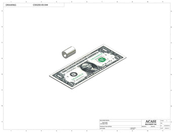 Inline capping machine for a wide range of containers and caps, model CS5200, Part CS5200-05-044, by Acasi Machinery Inc.