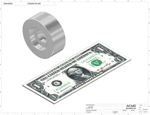 Inline capping machine for a wide range of containers and caps, model CS5200, Part CS5200-05-048, by Acasi Machinery Inc.
