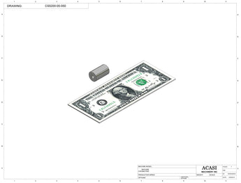 Inline capping machine for a wide range of containers and caps, model CS5200, Part CS5200-05-050, by Acasi Machinery Inc.