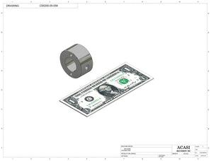 Inline capping machine for a wide range of containers and caps, model CS5200, Part CS5200-05-058, by Acasi Machinery Inc.