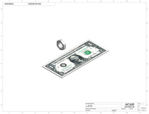 Inline capping machine for a wide range of containers and caps, model CS5200, Part CS5200-09-005, by Acasi Machinery Inc.