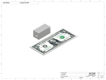 Inline capping machine for a wide range of containers and caps, model CS5200, Part CS5200-09-006, by Acasi Machinery Inc.