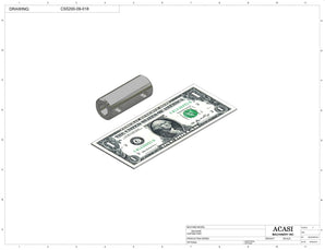 Inline capping machine for a wide range of containers and caps, model CS5200, Part CS5200-09-018, by Acasi Machinery Inc.