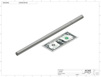 Inline capping machine for a wide range of containers and caps, model CS5200, Part CS5200-09-022, by Acasi Machinery Inc.