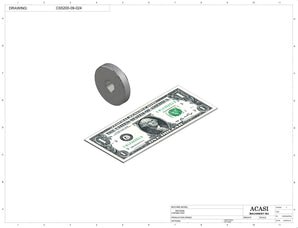 Inline capping machine for a wide range of containers and caps, model CS5200, Part CS5200-09-024, by Acasi Machinery Inc.