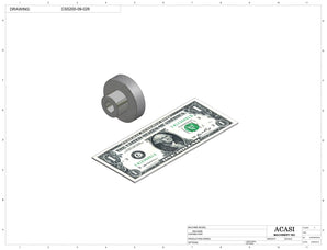 Inline capping machine for a wide range of containers and caps, model CS5200, Part CS5200-09-026, by Acasi Machinery Inc.