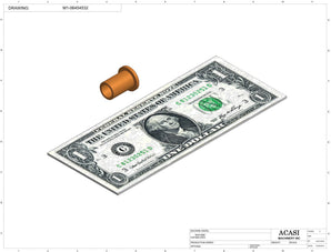 Automatic inline piston filler machine model - MiniPiston 1 SH, Component M1-06454532, by Acasi Machinery Inc.