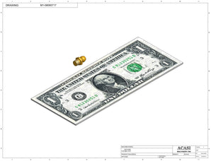 Automatic inline bottle cap tightener machine, Model - Trucap, Component M1-08060717, by Acasi Machinery Inc.