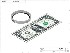 Automatic inline piston filler machine, high viscocity liquid products, model PI3300, Component M1-36679249, by Acasi Machinery