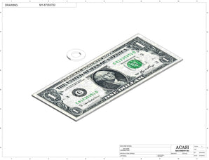 Automatic inline piston filler machine model - MiniPiston 1 SH, Component M1-67353722, by Acasi Machinery Inc.