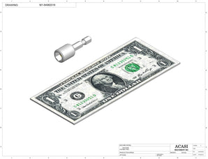Semi-automatic pump filler machine, model PU1000, Component M1-84982016, by Acasi Machinery Inc.