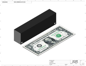 Automatic inline piston filler machine, high viscocity liquid products, model PI3300, Component MAC-EBM45A-001A-06, by Acasi Machinery
