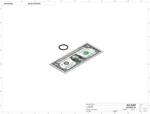 Automatic inline piston filler machine, high viscosity liquid products, pistons, Component MCM-9464K82, by Acasi Machinery Inc.