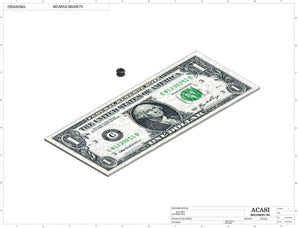 Automatic inline piston filler machine, high viscocity liquid products, model PI3300, Component MCMAS-9600K75, by Acasi Machinery