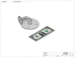Overflow Liquid Filler Part MINI-GI-04-008E By Acasi Machinery