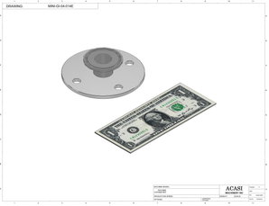 Overflow Liquid Filler Part MINI-GI-04-014E By Acasi Machinery