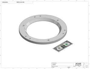 Overflow Liquid Filler Part MINI-GI-04-062 By Acasi Machinery
