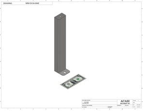 Overflow Liquid Filler Part MINI-GI-04-064E By Acasi Machinery