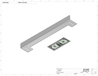 Overflow Liquid Filler Part MINI-GI-008 By Acasi Machinery