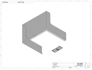 Overflow Liquid Filler Part MINI-GI-066 By Acasi Machinery