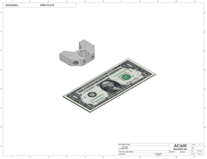 Overflow Liquid Filler Part MINI-GI-074 By Acasi Machinery