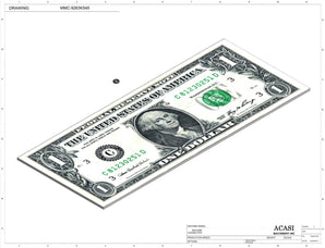 Automatic inline piston filler machine, high viscocity liquid products, model PI3300, Component MMC-9263K545, by Acasi Machinery