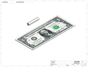 Automatic inline pressure overflow bottle filler machine, low viscosity, Component MSC-88232046, by Acasi Machinery Inc.