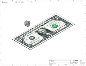 Overflow Nozzle Standard Part NOF-0.750-03-026