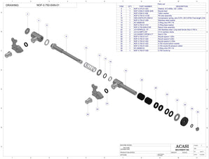 Pressure Overflow Sanitary Nozzle 0.750in