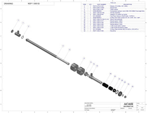 Bottom Up Nozzle 1.000in