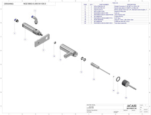 Piston Filler Standard Nozzles - Parts