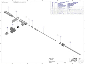 IBSO Bottom Up Sanitary Nozzle 0.375in
