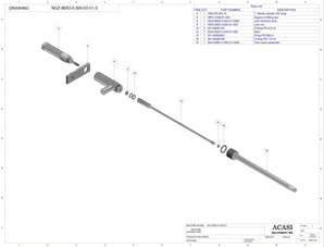 Piston Filler Bottom Up Nozzles - Parts