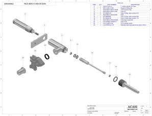 IBSO Sanitary Nozzle 0.500in